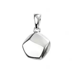 image of Beginnings Sterling Silver Organic Pendant P4760