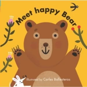 Image of Little Faces: Meet Happy Bear by Carles Ballesteros (Board book, 2016)
