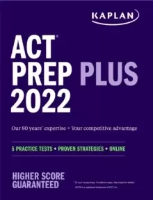 Image of ACT Prep Plus 2022 : 5 Practice Tests + Proven Strategies + Online