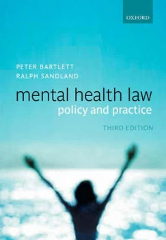 Image of Mental Health Law by Peter Bartlett Paperback