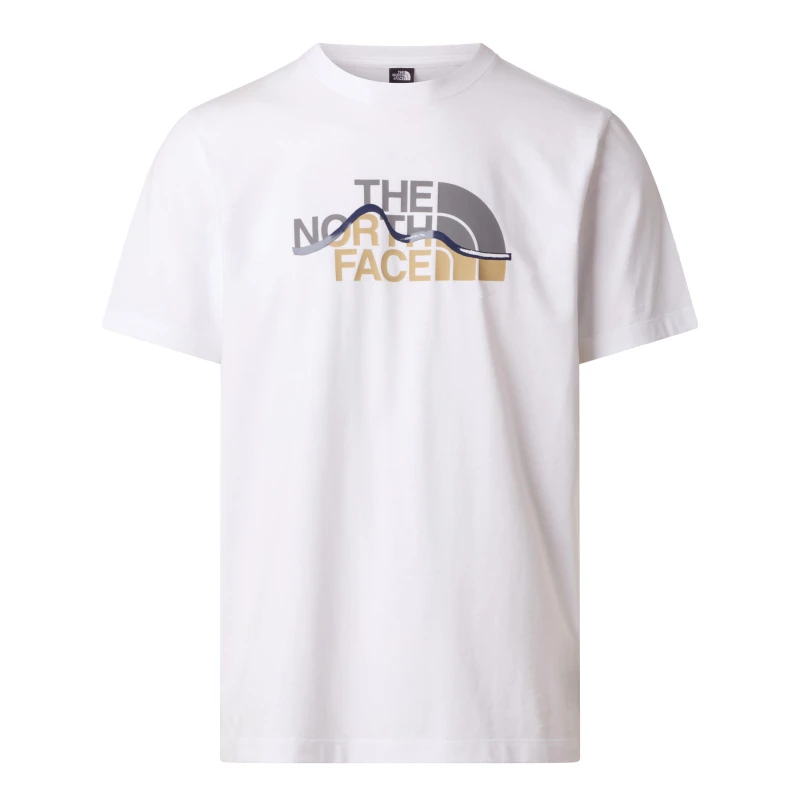 Image of The North Face TNF Mountain Tee Mens TNF White male Large
