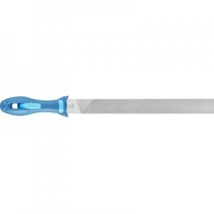 Image of PFERD 11210308 Workshop file flat blunt 300 mm cut 3 incl. file handle 300 mm
