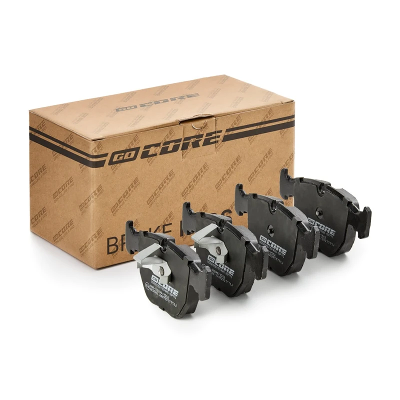 Image of goCORE GCD020092 Brake pad set prepared for wear warning indicator, without accessories Brake Pad Set,disc brake (402)