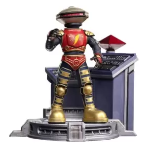 Image of Power Rangers Deluxe Art Scale Statue 1/10 Alpha 5 17 cm