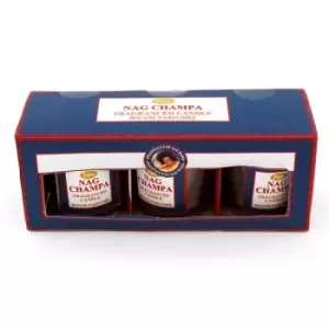 Image of S/3 5x6cm Nagchampa Candles