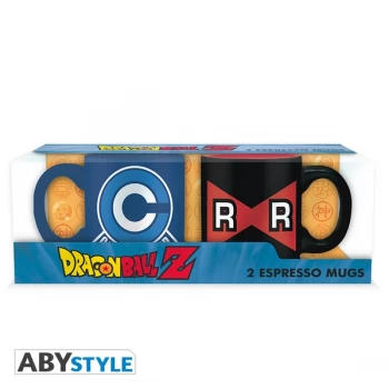 Image of Dragon Ball - Capsule C Vs R Ribbon Espresso Mugs