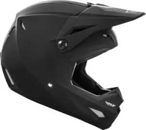 Image of Fly Racing Kinetic Solid Motocross Helmet, black, Size 2XL, black, Size 2XL