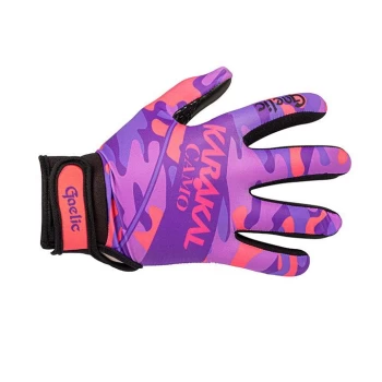 image of Karakal Camo GAA Gloves Mens - Pink Marine