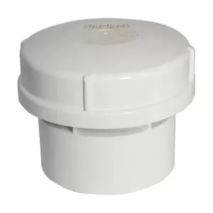 image of FloPlast 110mm Solvent Socket Air Admittance Valve - White