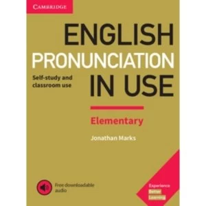 Image of English Pronunciation in Use Elementary Book with Answers and Downloadable Audio
