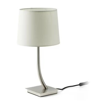 Image of Faro REM - Table Lamp Round Tapered White, E27
