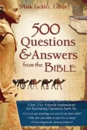 Image of 500 questions and answers from the bible mark fackler