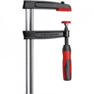 Image of Malleable screw clamp with 2 component handle. Bessey TPN30BE-2K Clamping range:300 mm Nosing length:140 mm