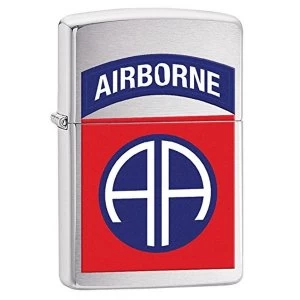 Zippo U.S. Army 82nd Airborne Brushed Chrome