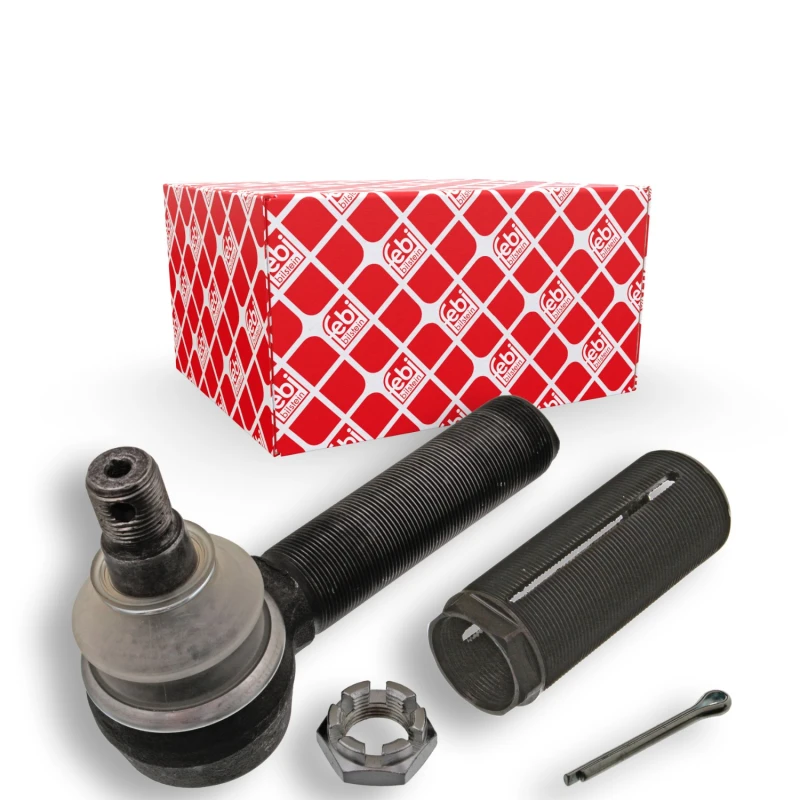 Image of FEBI BILSTEIN 44523 Track rod end Front Axle Right, with threaded sleeve Tie Rod End (914)