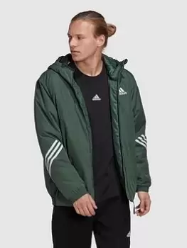 Image of Adidas Bts Hoodie Jkt, Green, Size L, Men