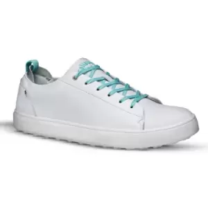 image of Callaway Lady Laguna Golf Shoes White/Aqua - UK4