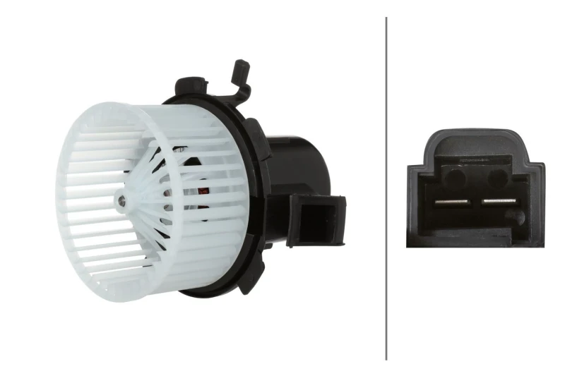Image of HELLA Blower motor HELLA 8EW 366 400-371