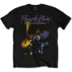 Image of Prince - Purple Rain Mens XXX-Large T-Shirt - Black
