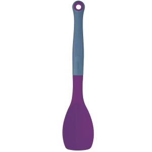 Image of KitchenCraft Colourworks Silicone Spoon Spatula - Purple