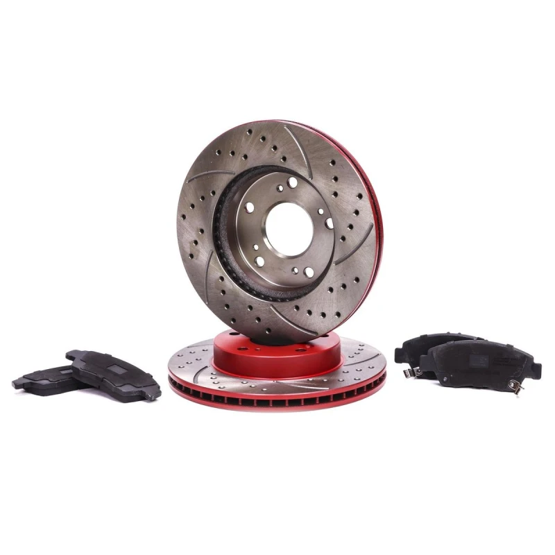 Image of MASTER-SPORT Brake discs and pads set MASTER-SPORT 202127020