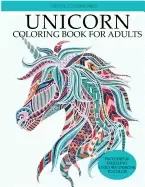 Image of unicorn coloring book adult coloring book with beautiful unicorn designs