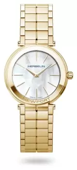 image of Herbelin 16922/BP19 Newport Slim (32mm) Mother of Pearl Dial Watch