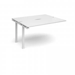 Image of Adapt II Add On Units Back to Back 1400mm x 1200mm - White Frame whit