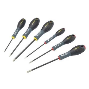 Image of Stanley Tools 062062 Diamond Tip Screwdriver Set, 6 Piece SL/PH