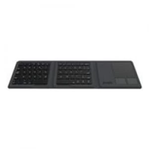 image of Mophie ZAGG Universal Tri Folding Keyboard with Touchpad - Charcoal