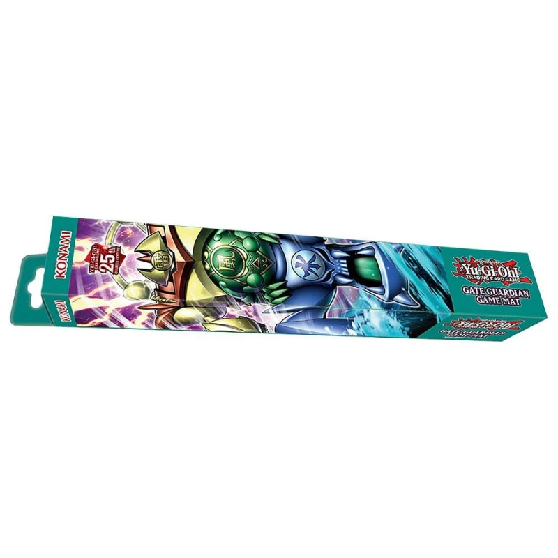 Image of Yu-Gi-Oh Yu-Gi-Oh! Gate Guardian Game Mat - White White One Size