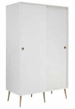 Image of Argos Home Softline 2 Door Sliding Wardrobe - White