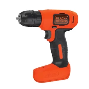 Black and Decker BDCD8 7.2v Cordless Drill Driver 1 x 1.5ah Integrated Li-ion Charger No Case