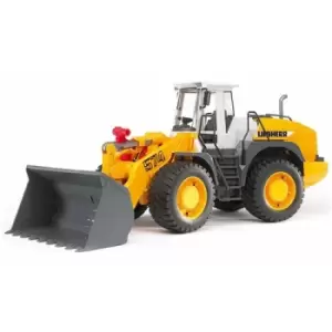 image of Bruder Liebherr Articulated Toy Road Loader L574