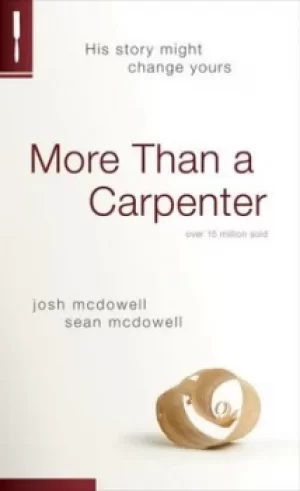 Image of More than a carpenter by Josh McDowell