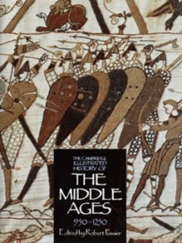 Image of The Cambridge Illustrated History of the Middle Ages by Robert Fossier Hardback