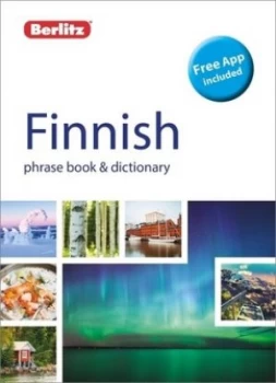 Image of Finnish phrase book & dictionary by Helen Fanthorpe