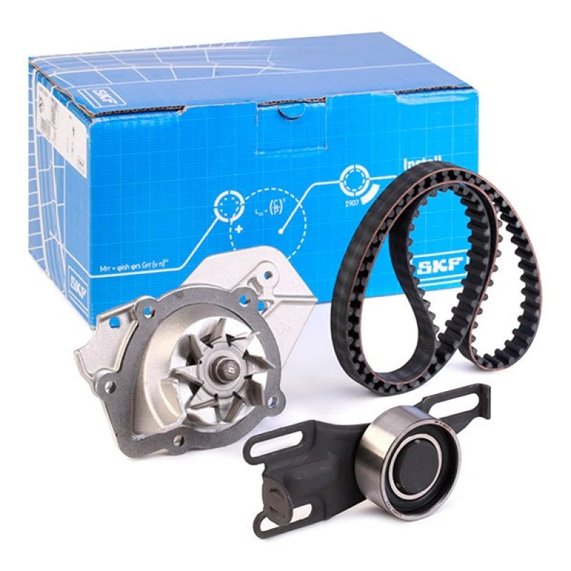 Image of SKF VKMC 03200 Water Pump + Timing Belt Kit with gaskets/seals, Number of Teeth: 113 Water Pump & Timing Belt Kit (3096)