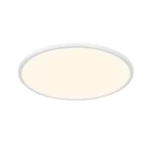 Image of Oja Integrated LED Semi Flush Light White 3000/4000K IP54