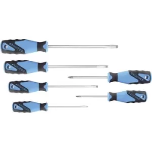 image of Gedore Workshop Screwdriver set 6 Piece Slot, Pozidriv