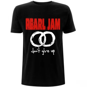 image of Pearl Jam - Don't Give Up Unisex Small T-Shirt - Black