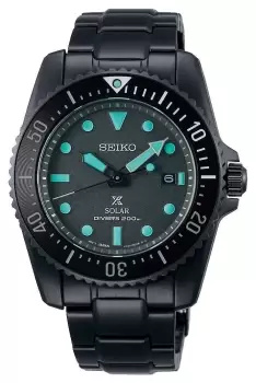 image of "Seiko SNE587P1 Prospex "Black Series" Solar Diver's 1965 Re Watch"