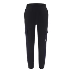 Image of Air Jordan Fleece Cargo Pants Junior Boys - Black