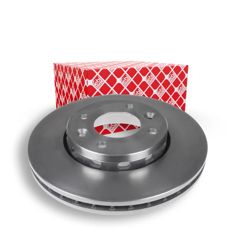 Image of FEBI BILSTEIN 108588 Brake disc Front Axle, internally vented, Coated Brake Disc (82)