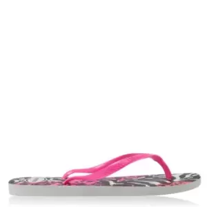 image of Havaianas Animal Flip Flop - White