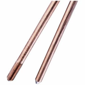 Image of Zexum 4ft Copper Bonded Earth Rod - 3/8