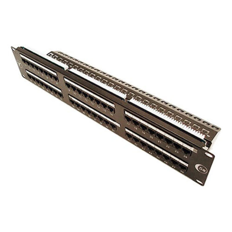 Image of Cablenet Cablenet 48 Port Cat5e UTP 2u Patch Panel 72-3395