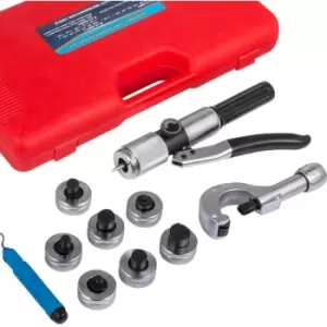 image of VEVOR CT-300-A Hydraulic Tube Expander, 7 Lever HVAC Swaging Tool Kit 3/8 to 1-1/8inch, Hydraulic Copper Tube Expander Tool with Tube Cutter and