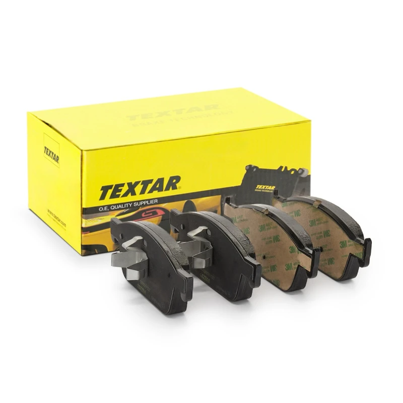 Image of TEXTAR 2573601 Brake pad set Q+ not prepared for wear warning indicator Brake Pad Set,disc brake (402)