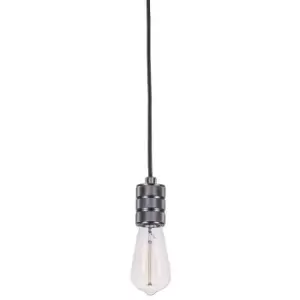 image of Netlighting Modern Hanging Pendant Lamp Holders Black 1 Light, E27 - ITLDS-M-010